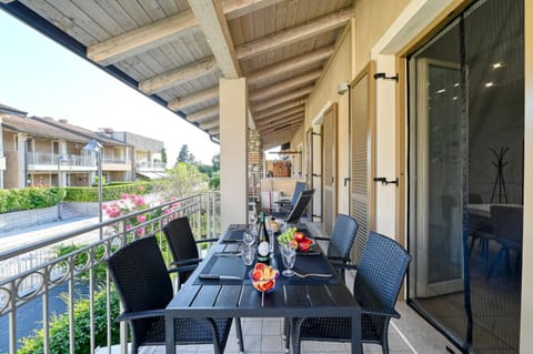 Property building, Balcony/Terrace, Sunset