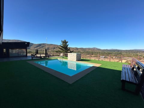 Natural landscape, Mountain view, Pool view, Swimming pool