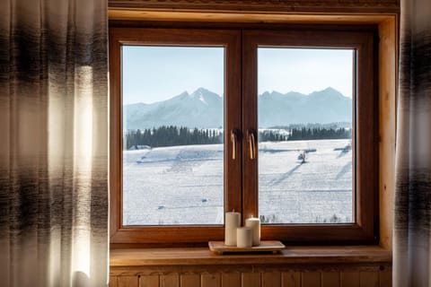 Natural landscape, Winter, Mountain view