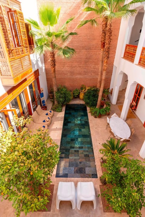 Property building, Patio, Garden view, Pool view, Swimming pool