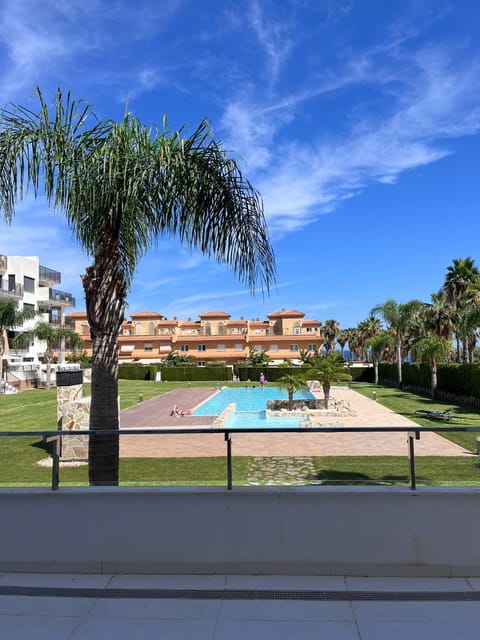 Property building, Pool view, Swimming pool