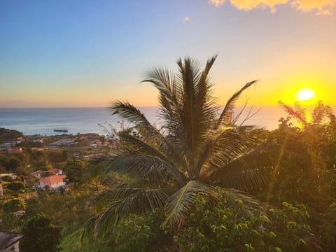 Natural landscape, Sea view, Sunset