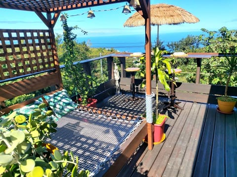 Patio, Natural landscape, View (from property/room), Balcony/Terrace, Garden view, Sea view