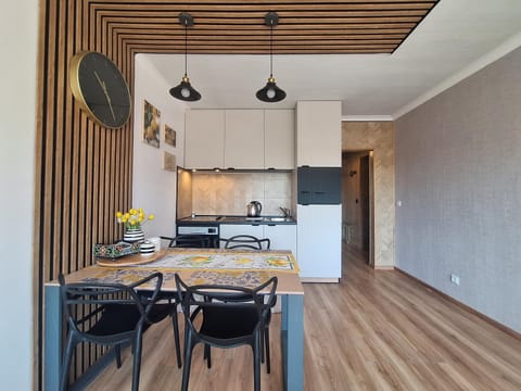 Kitchen or kitchenette, Dining area, oven, stove