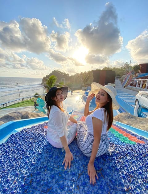 Pool view, Sea view, Swimming pool