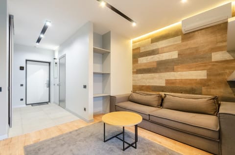 Living room, Seating area, air conditioner