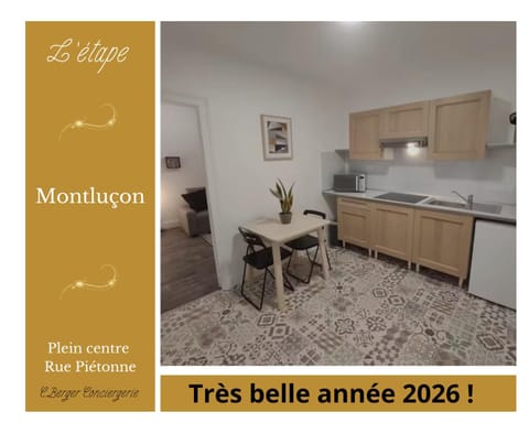 Hyper centre T2 N3 Montluçon Apartment in Montluçon