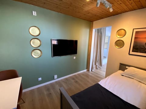 Bed, TV and multimedia