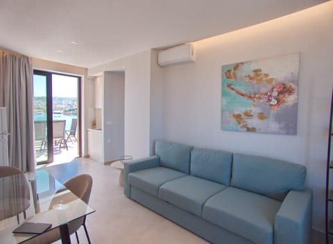 Bay view in town Apartment in Chania