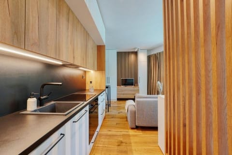 TV and multimedia, Kitchen or kitchenette, Seating area, oven, stove