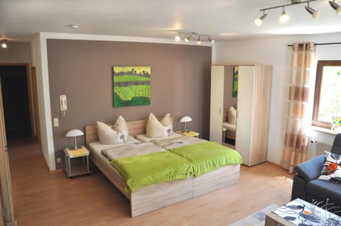 Bed, Living room, Photo of the whole room, Bedroom