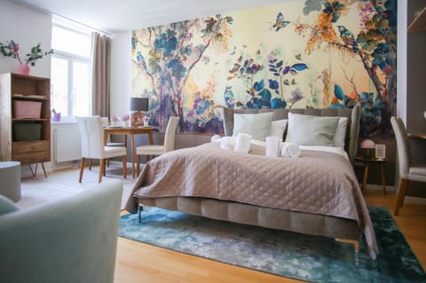 Living room, Bedroom