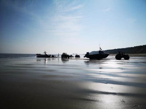 Day, Natural landscape, Fishing, Beach, Sea view