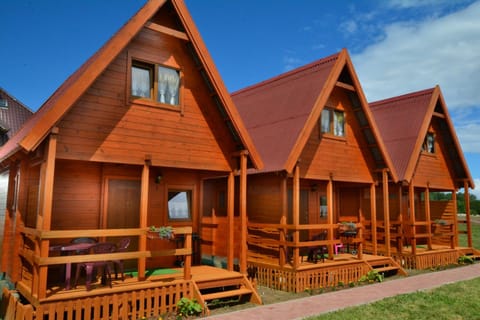 Morskie Chatki DOMKI Z 2 SYPIALNIAMI I SALON w USTRONIU MORSKIM House in West Pomeranian Voivodeship, Poland