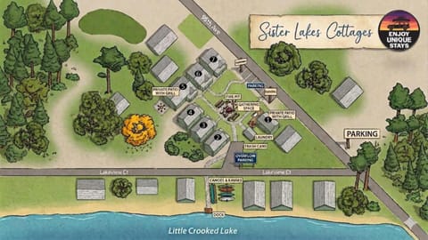 Sister Lake Cottages - Unit 1 House in Sister Lakes