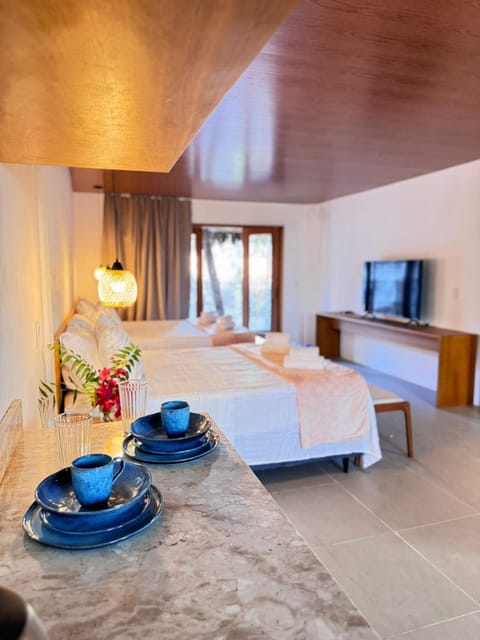 Bed, TV and multimedia, Coffee/tea facilities, Photo of the whole room, Bedroom