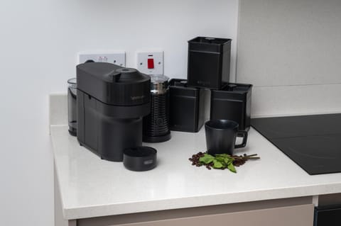 Coffee/tea facilities, Kitchen or kitchenette, toaster