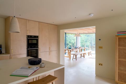 Kitchen or kitchenette, Dining area, oven, stove