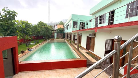Property building, Pool view, Swimming pool, Swimming pool