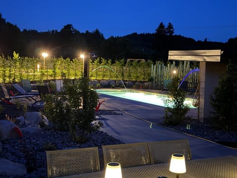 Natural landscape, Swimming pool