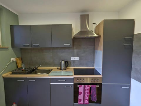 Coffee/tea facilities, oven, kitchen