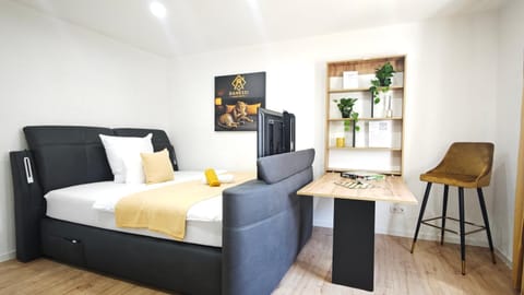 Bed, TV and multimedia, Living room, Photo of the whole room, Seating area, Dining area, Bedroom, heating, internet, internet, kitchen