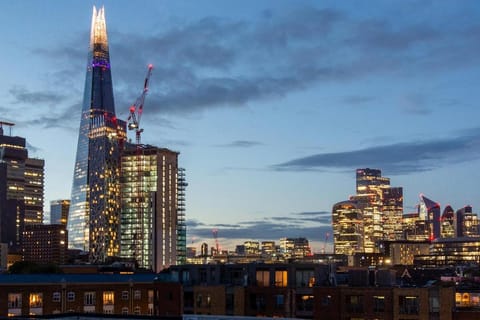Property building, Night, City view
