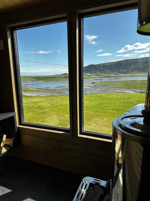 Day, Natural landscape, Sauna, Mountain view, River view