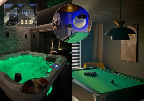 Property building, Billiard, Game Room, Hot Tub