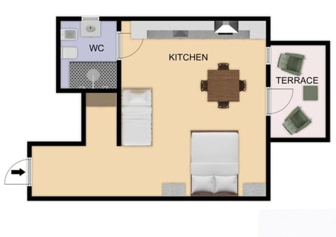 Floor plan, Text overlay