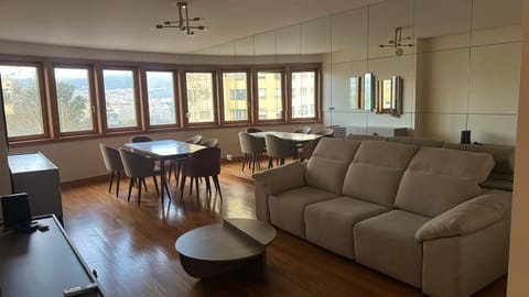 Living room, Seating area, Dining area