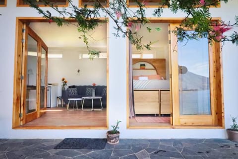 Patio, Kitchen or kitchenette, Bedroom