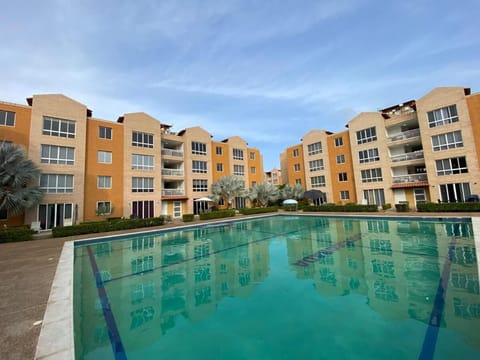 Property building, Pool view, Swimming pool