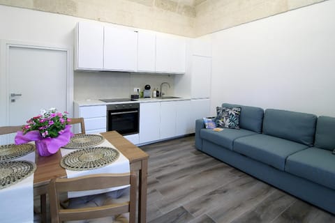 Living room, Dining area, dishwasher, oven, stove