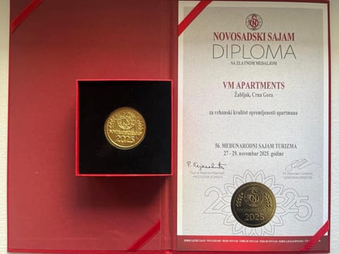 Text overlay, Certificate/Award