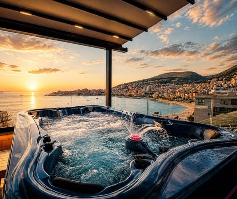 Hot Tub, Sea view, Sunrise