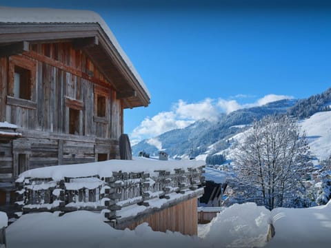 Property building, Natural landscape, Winter, Mountain view
