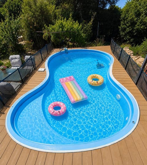 Pool view, Swimming pool, sunbed