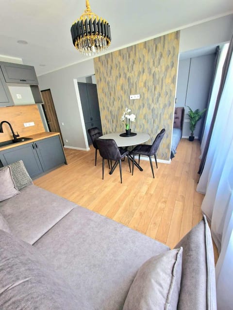 Bed, Kitchen or kitchenette, Living room, Photo of the whole room, Seating area, Dining area