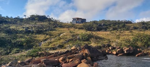 Property building, Natural landscape, Mountain view, River view