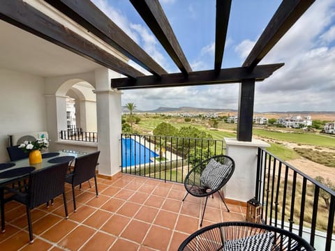 Natural landscape, Balcony/Terrace, Pool view, Swimming pool