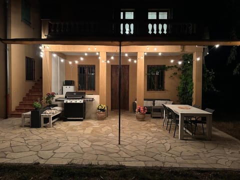 Patio, Night