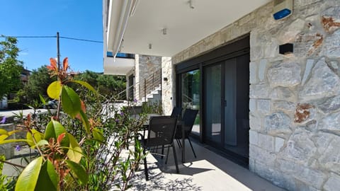 Property building, Patio, Day, View (from property/room), Balcony/Terrace