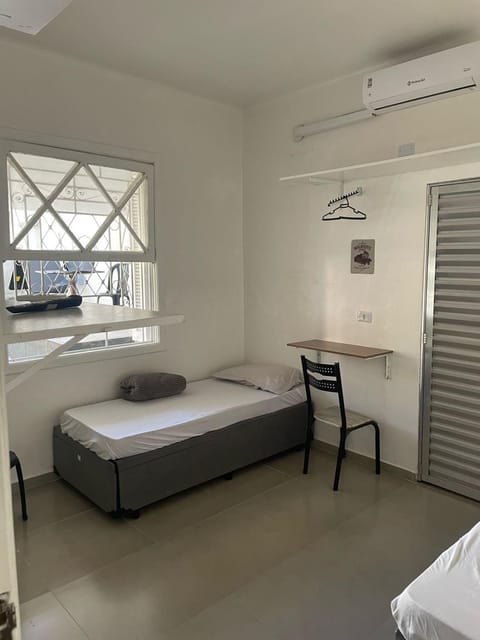 Bed, Dining area, Bedroom, air conditioner