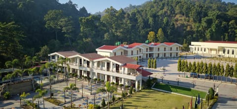 Property building, Spring, Bird's eye view