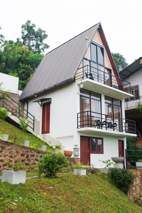 Property building, Garden view