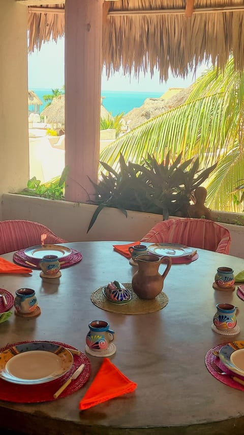 Dining area, Sea view