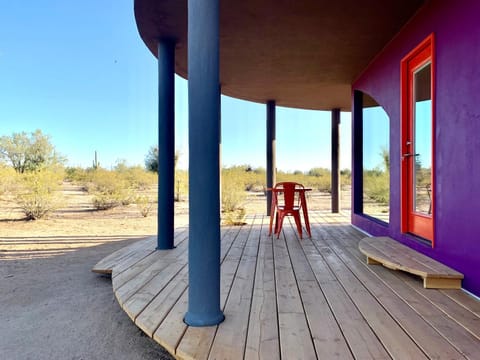 Property building, Patio, View (from property/room), Balcony/Terrace, Dining area