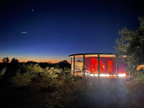 Property building, Night