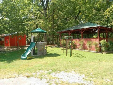 Waterfall Rush Tiny Home on River House in Cosby